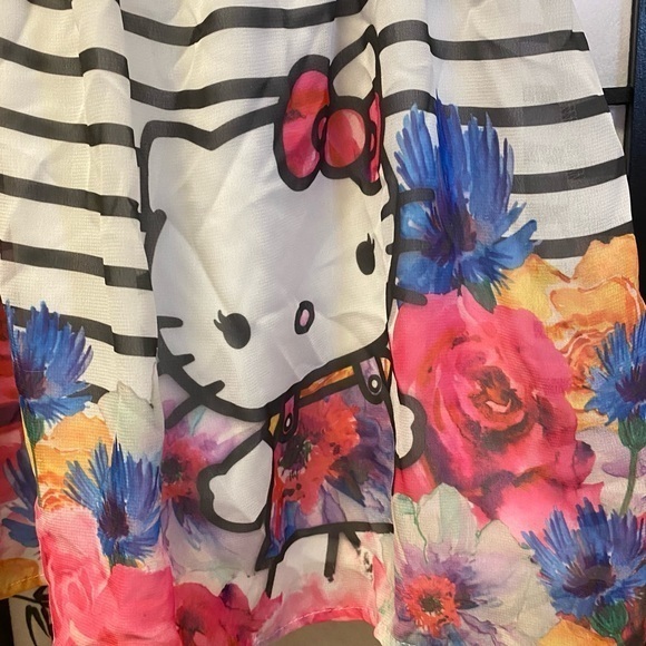 Girls hello kitty striped dress - Picture 2 of 4